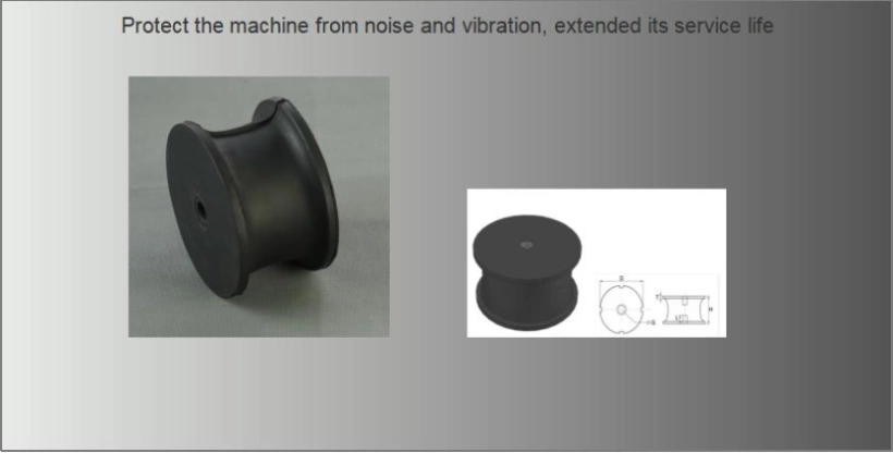 Anti-Vibration Mount for Road Compactor