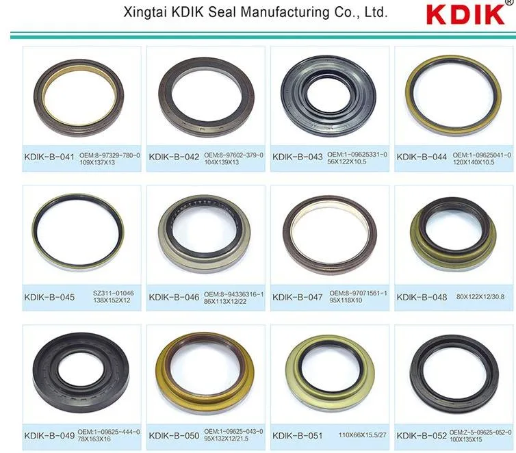 90312-87001 High Precision and Long Life Bearings 90312-87001 Wheel Hub Oil Seal 90312- 87001 Size 87.5*108*16mm