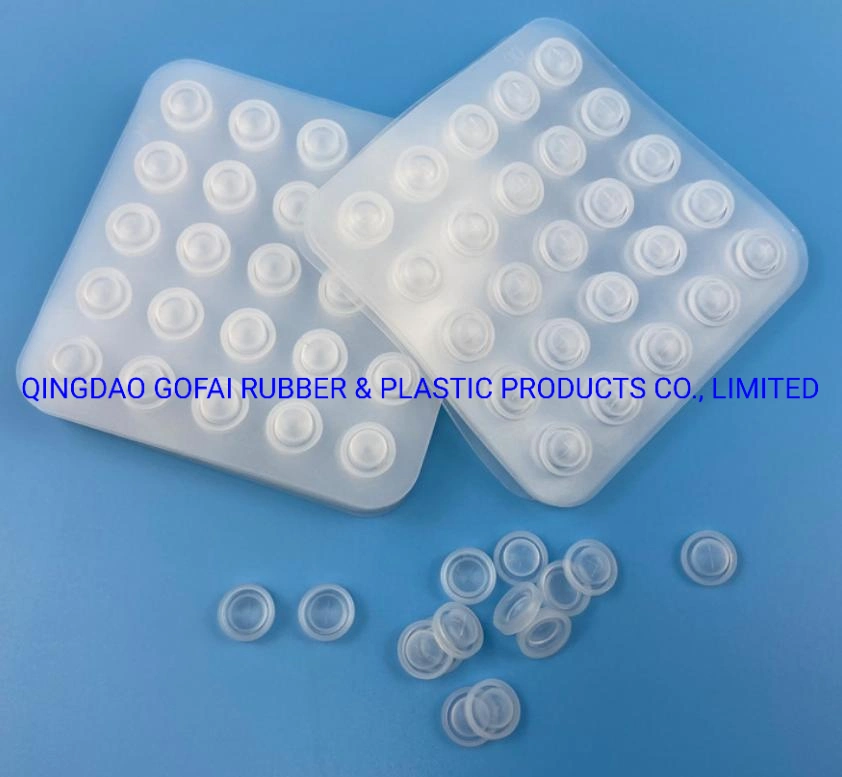 OEM Transparent Food Grade Bottle Cap Silicone Rubber Cross-Slit No-Return Valve for Water Enhancer Sports Bottle Ketchup Bottle