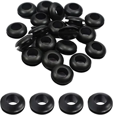 Custom Silicone/NBR/EPDM FKM Rubber Grommet for Sealing Silicone Products Rubber Wire Grommet